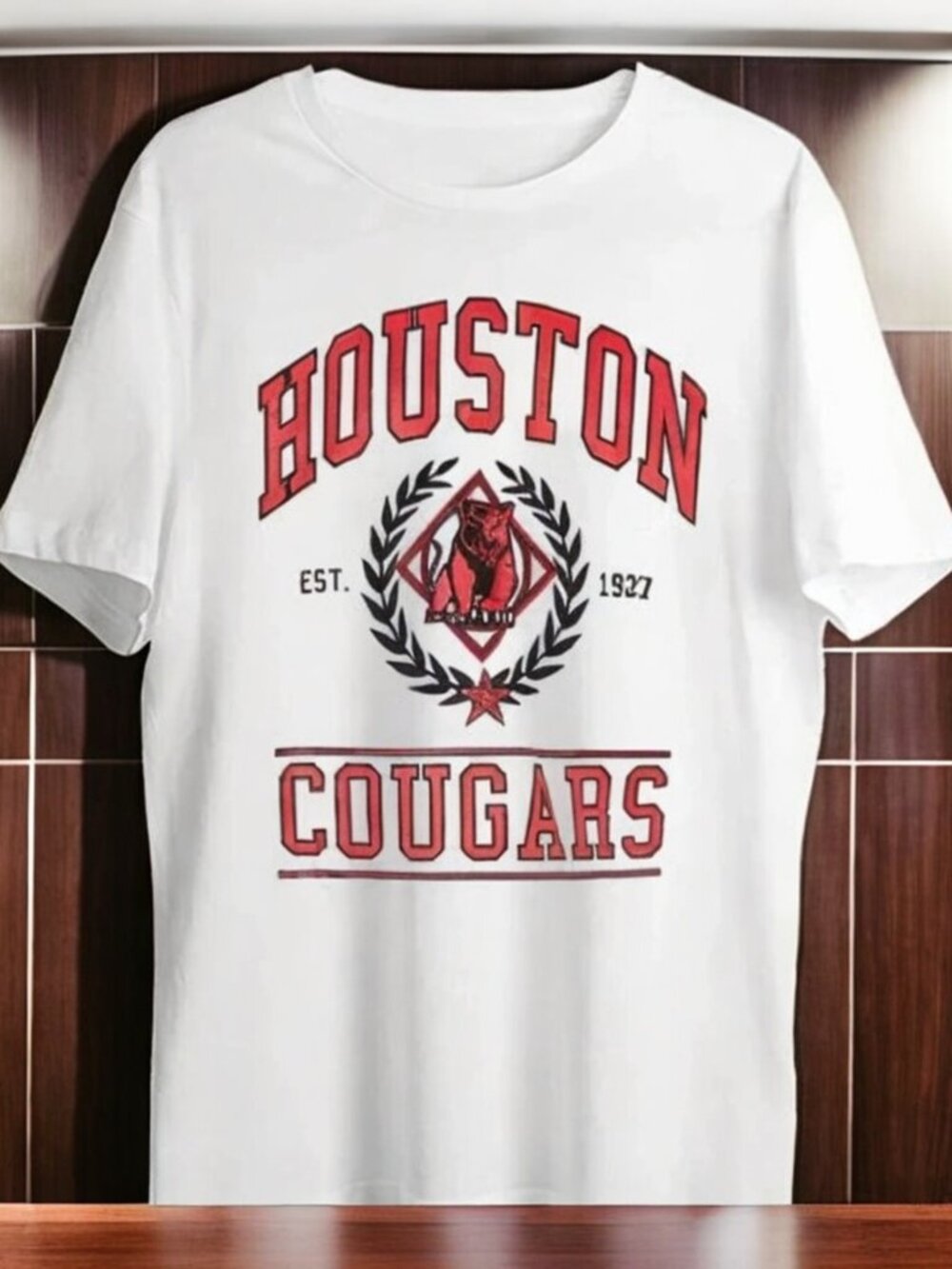 Vintage NCAA Houston Cougars Logo Shirt, Houston Cougars Shirt, University